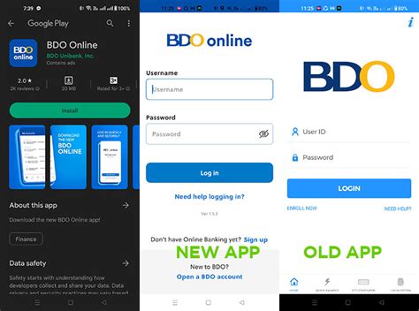 bdo new online application.